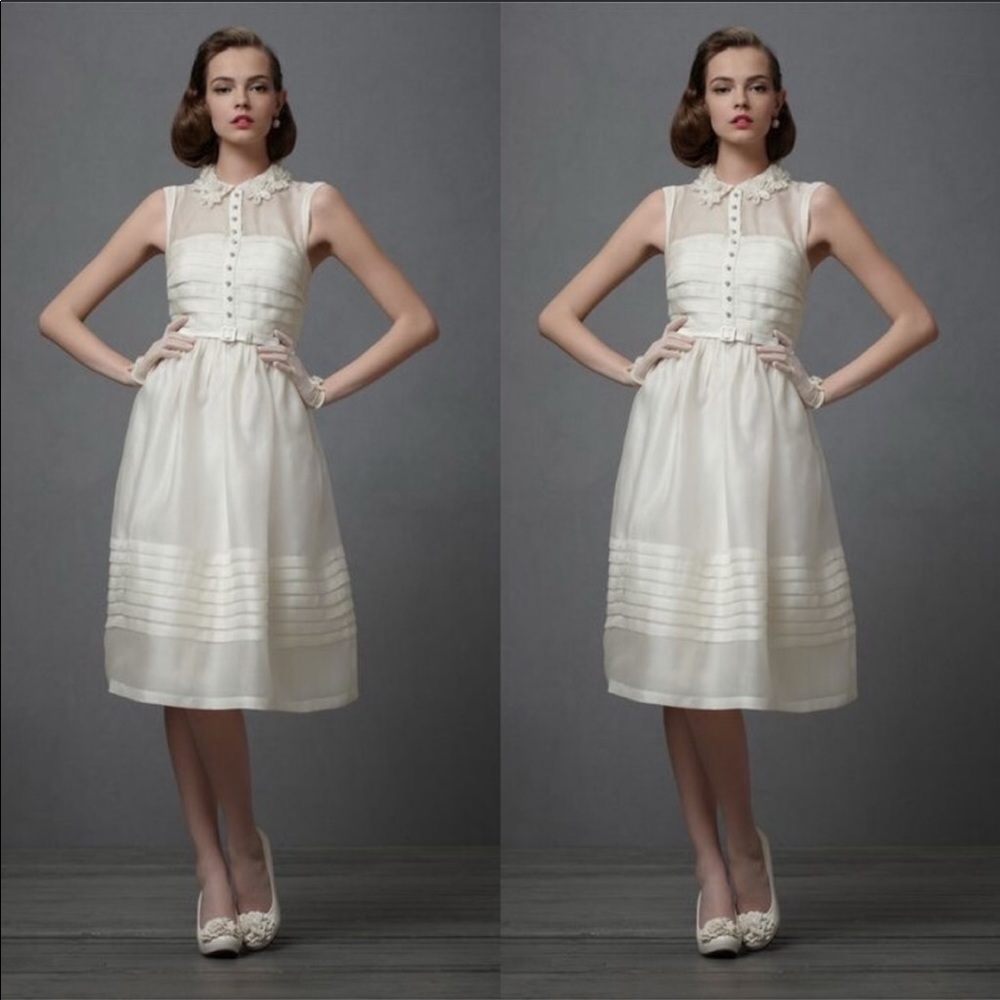 Anthropologie x BHLDN Hithetro Comme Il Faut Dress